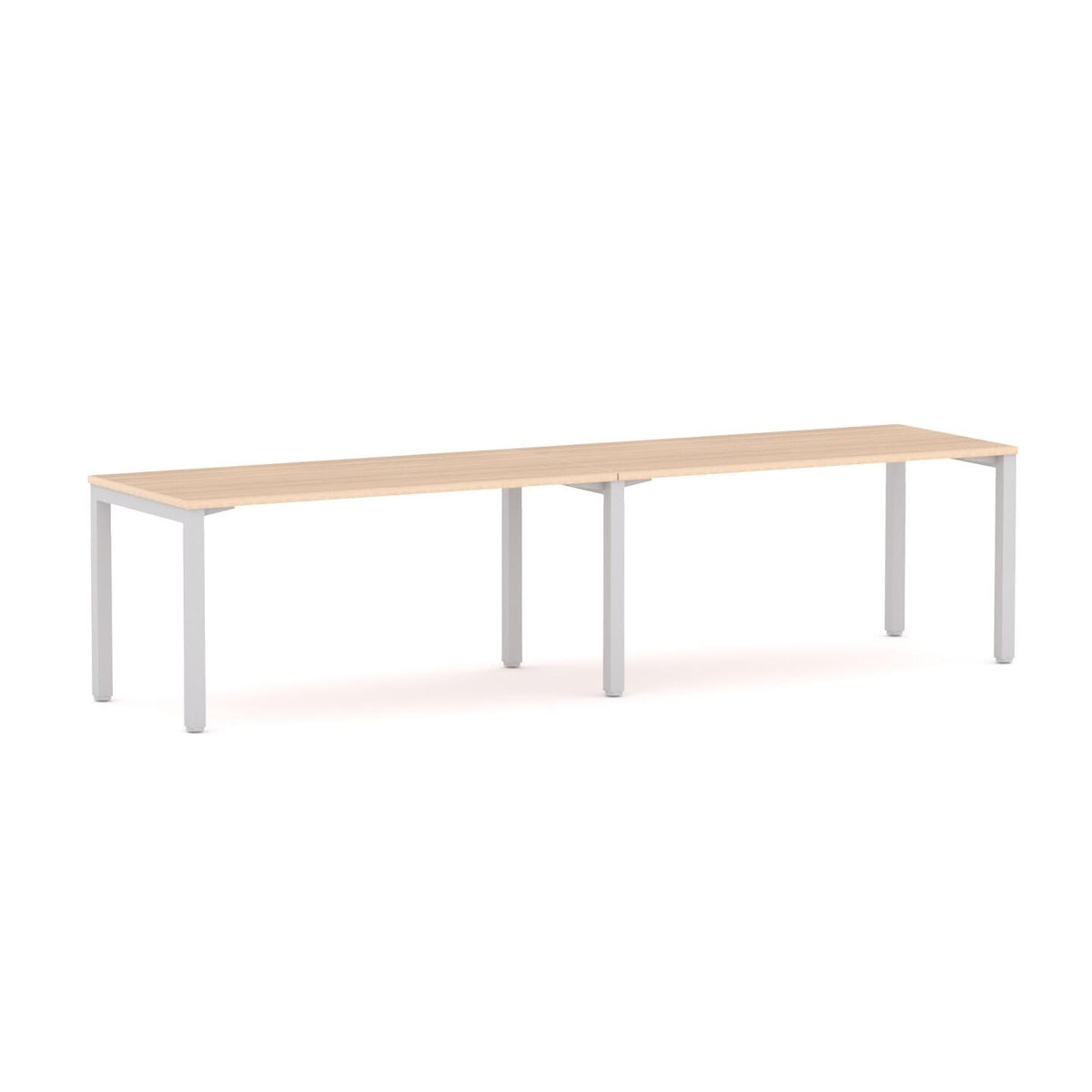 Axis 2-User Single-Sided Workstation - alternate view, size or finish; optional items may be shown