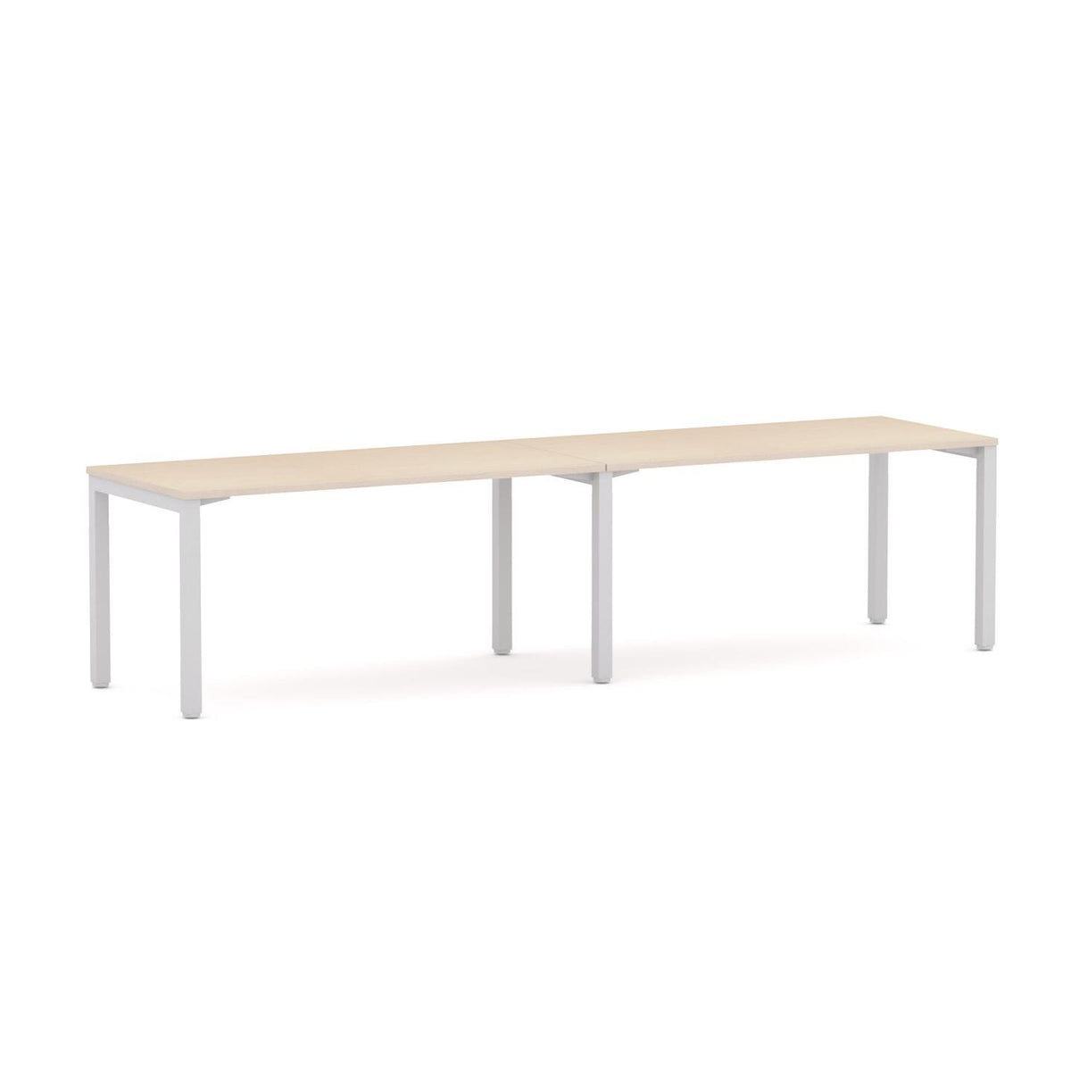 Axis 2-User Single-Sided Workstation - alternate view, size or finish; optional items may be shown