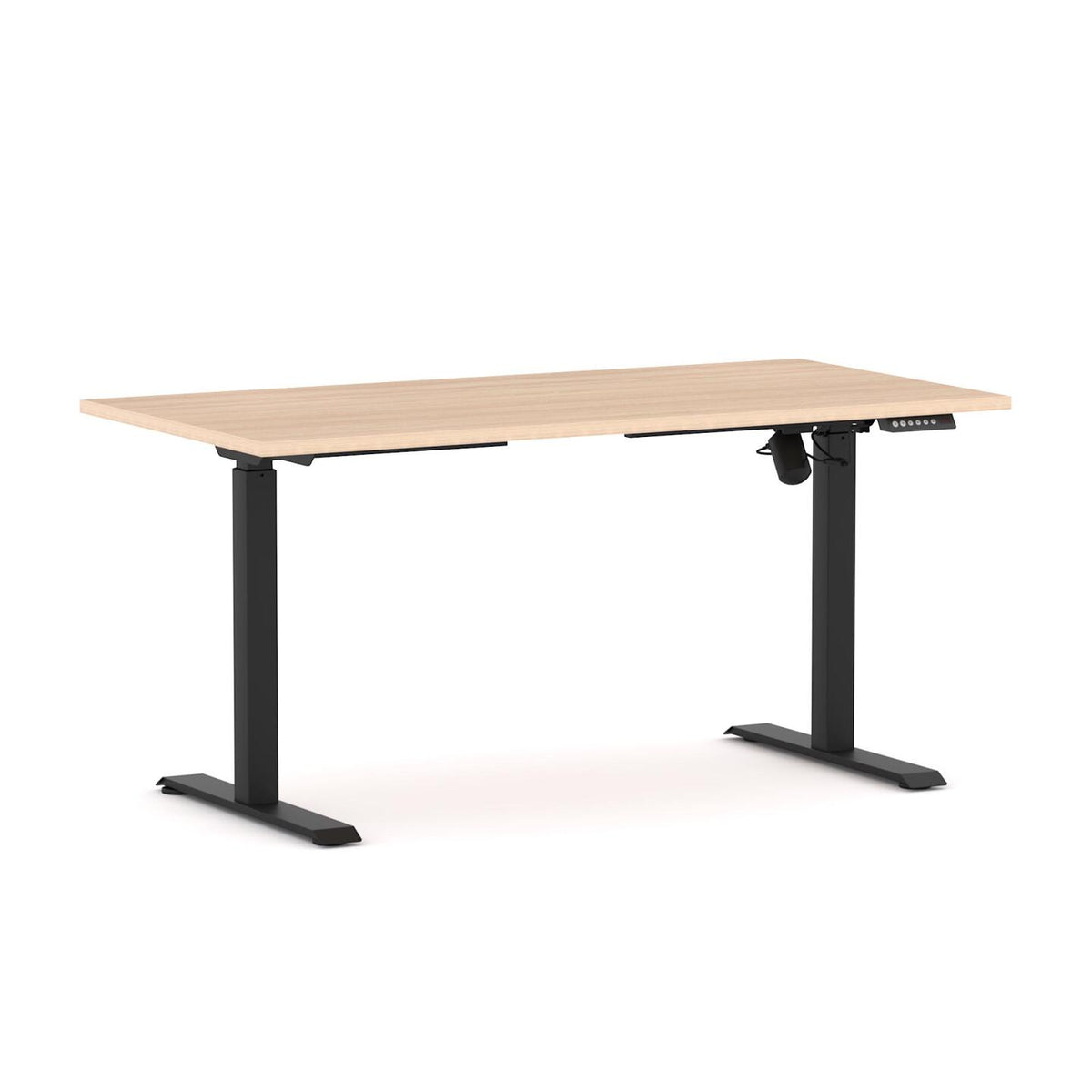 QuickStand Single Workstation - alternate view, size or finish; optional items may be shown