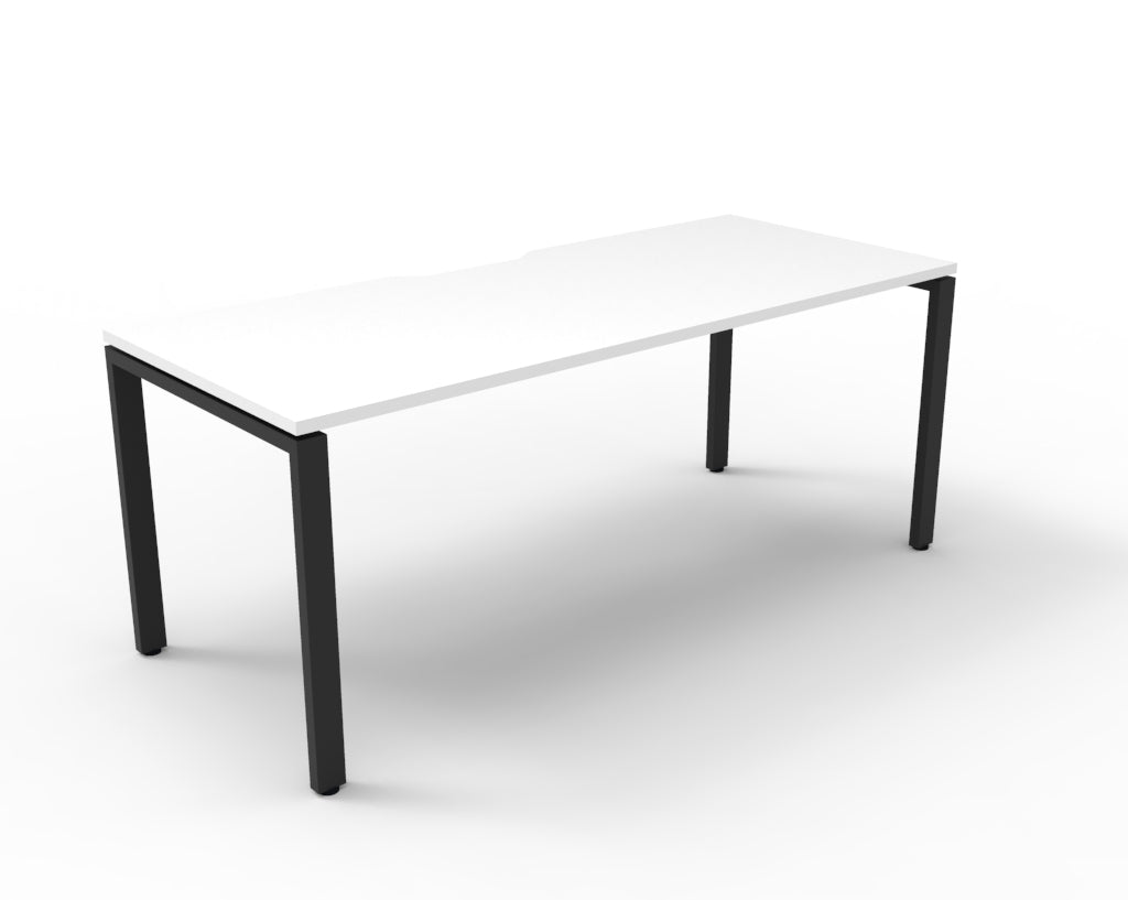 Infinity Profile Leg Single Workstation - No Screen