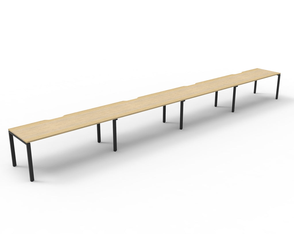 Infinity Profile Leg 4 Person Workstation - No Screen