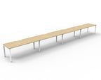 Infinity Profile Leg 4 Person Workstation - No Screen