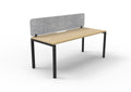 Infinity Profile Leg Single Workstation - Eco Panel Screen