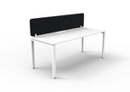 Infinity Profile Leg Single Workstation - Eco Panel Screen
