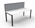 Infinity Profile Leg Single Workstation - Framed Screen