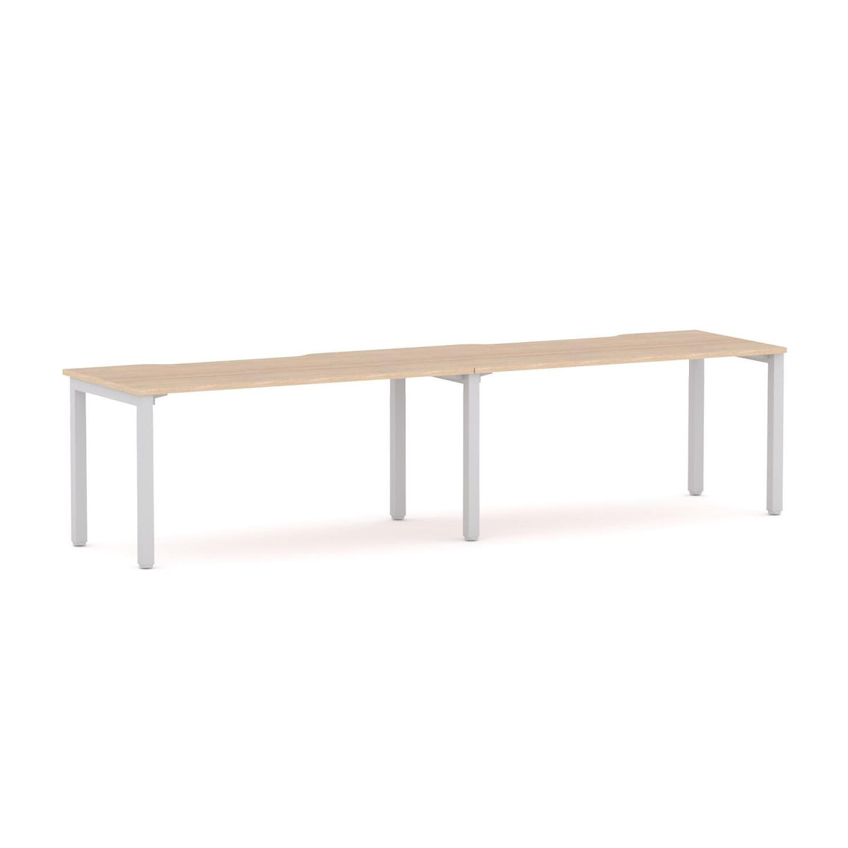 Axis 2-User Single-Sided Workstation - alternate view, size or finish; optional items may be shown