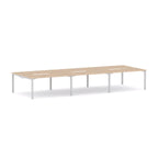 Axis Stretch 6-User Double-Sided Workstation - alternate view, size or finish; optional items may be shown