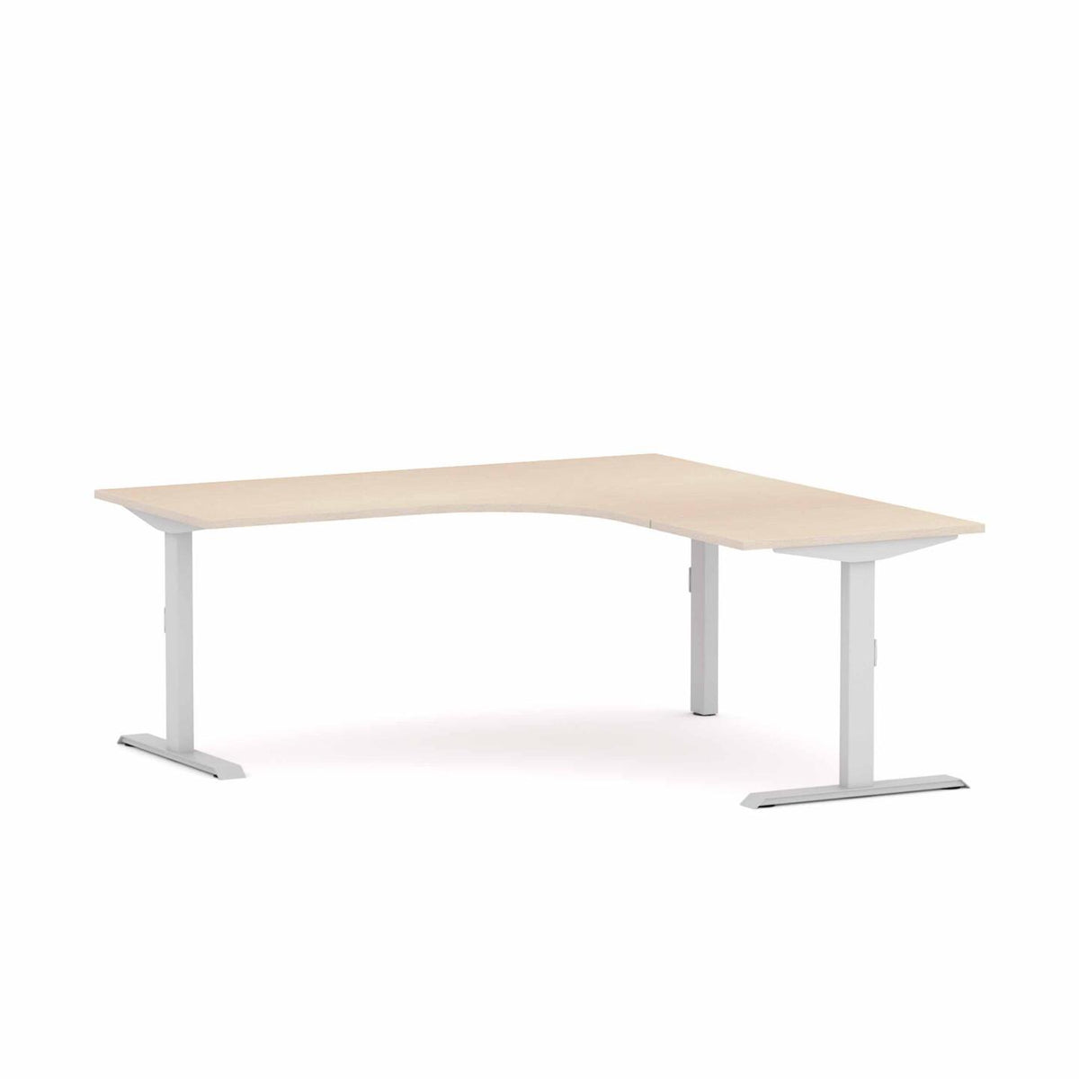 Klass Fixed 90° Workstation - alternate view, size or finish; optional items may be shown