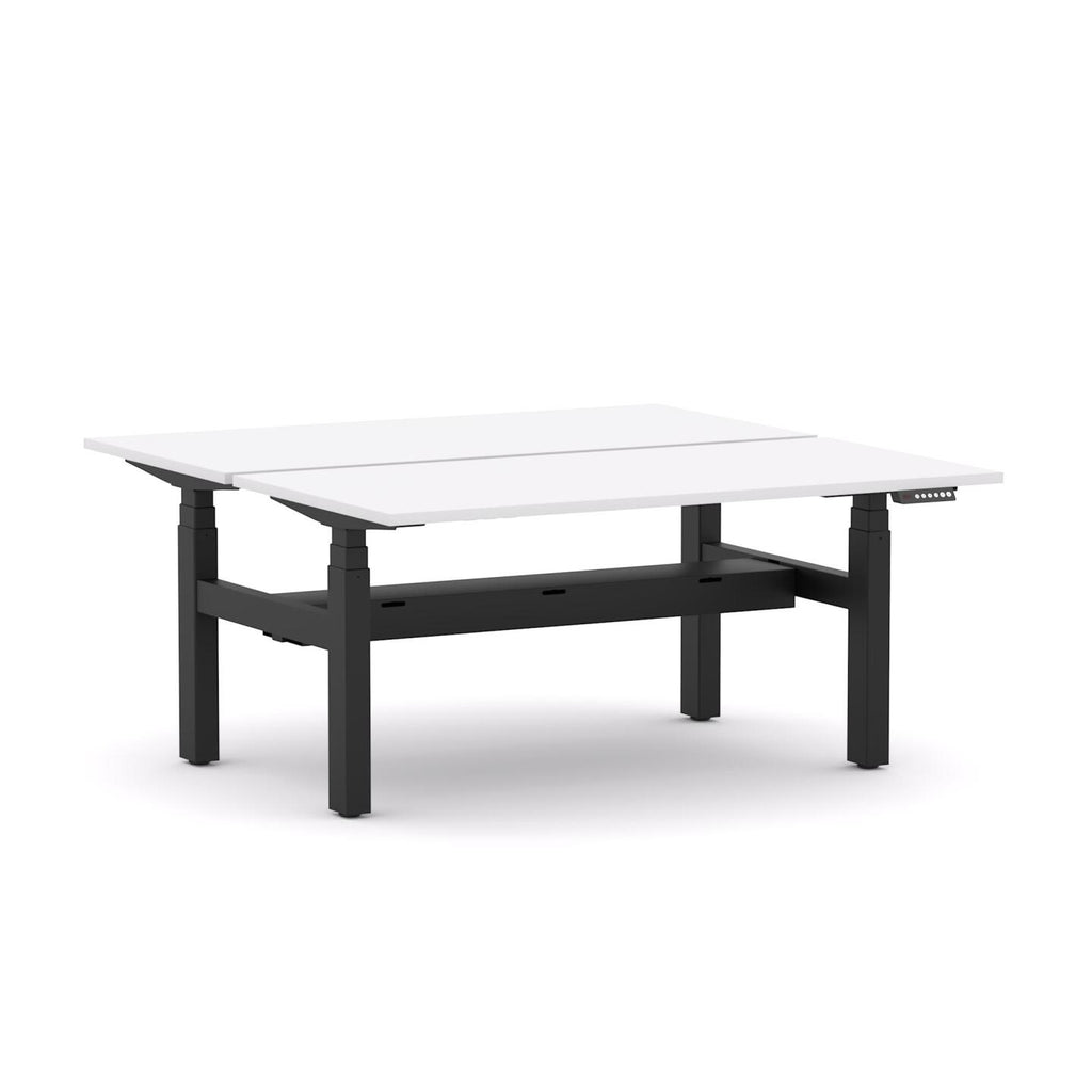 AgileMotion+ 3C/2M Electric Rectangle 2-Person DSD Workstation - alternate view, size or finish; optional items may be shown