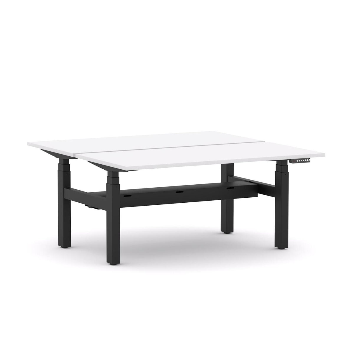AgileMotion+ 3C/2M Electric Rectangle 2-Person DSD Workstation - alternate view, size or finish; optional items may be shown