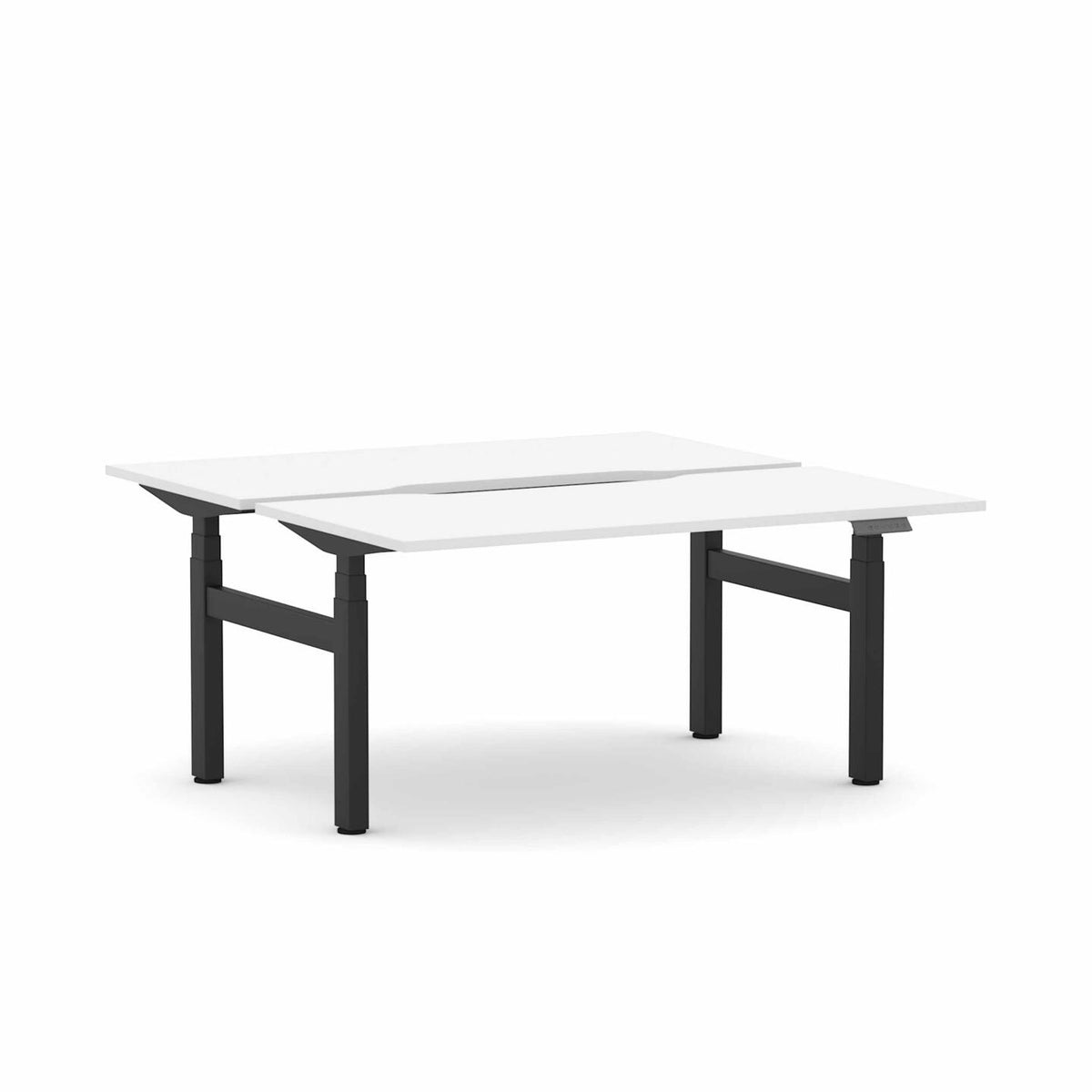 Klass 3C/2M Electric 2-User Double-Sided Workstation - alternate view, size or finish; optional items may be shown