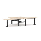 Agile 2C/1M Electric 2-Person 90° Workstation - alternate view, size or finish; optional items may be shown
