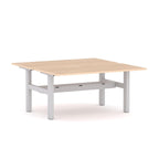 Agile Fixed Rectangle 2-Person DSD Workstation - alternate view, size or finish; optional items may be shown