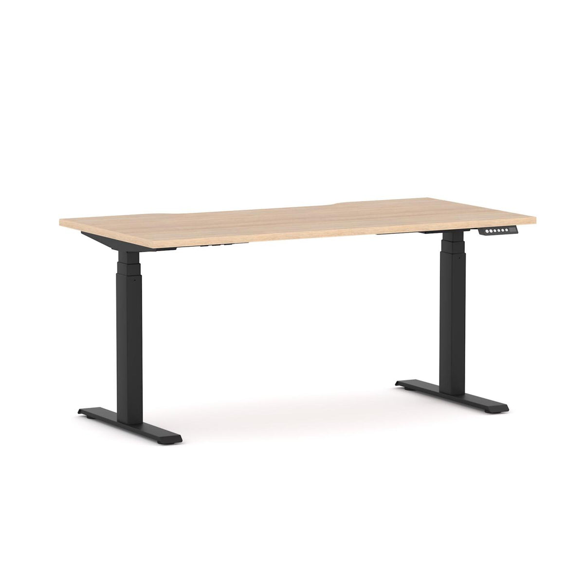AgileMotion+ 3C/2M Electric Rectangle Straight Workstation - alternate view, size or finish; optional items may be shown
