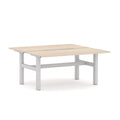 Agile Fixed Rectangle 2-Person DSD Workstation - product image