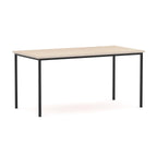 EkoSystem Canteen Table — Black, Nordic Maple