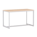 Anvil Bar Leaner 4-Leg — White, New Oak Matte