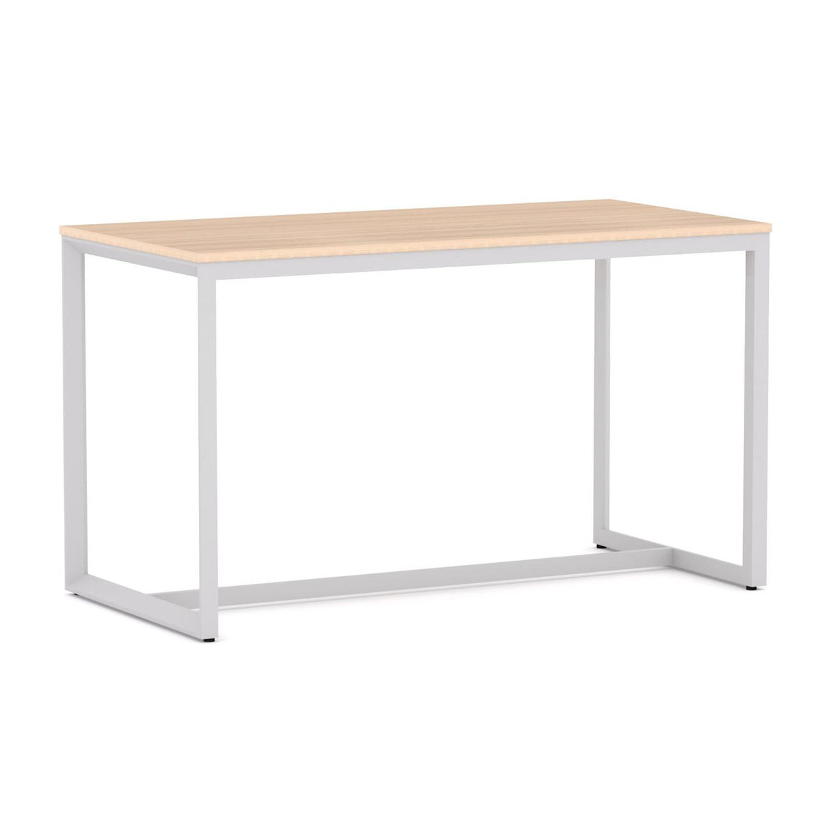 Anvil Bar Leaner 4-Leg — White, New Oak Matte