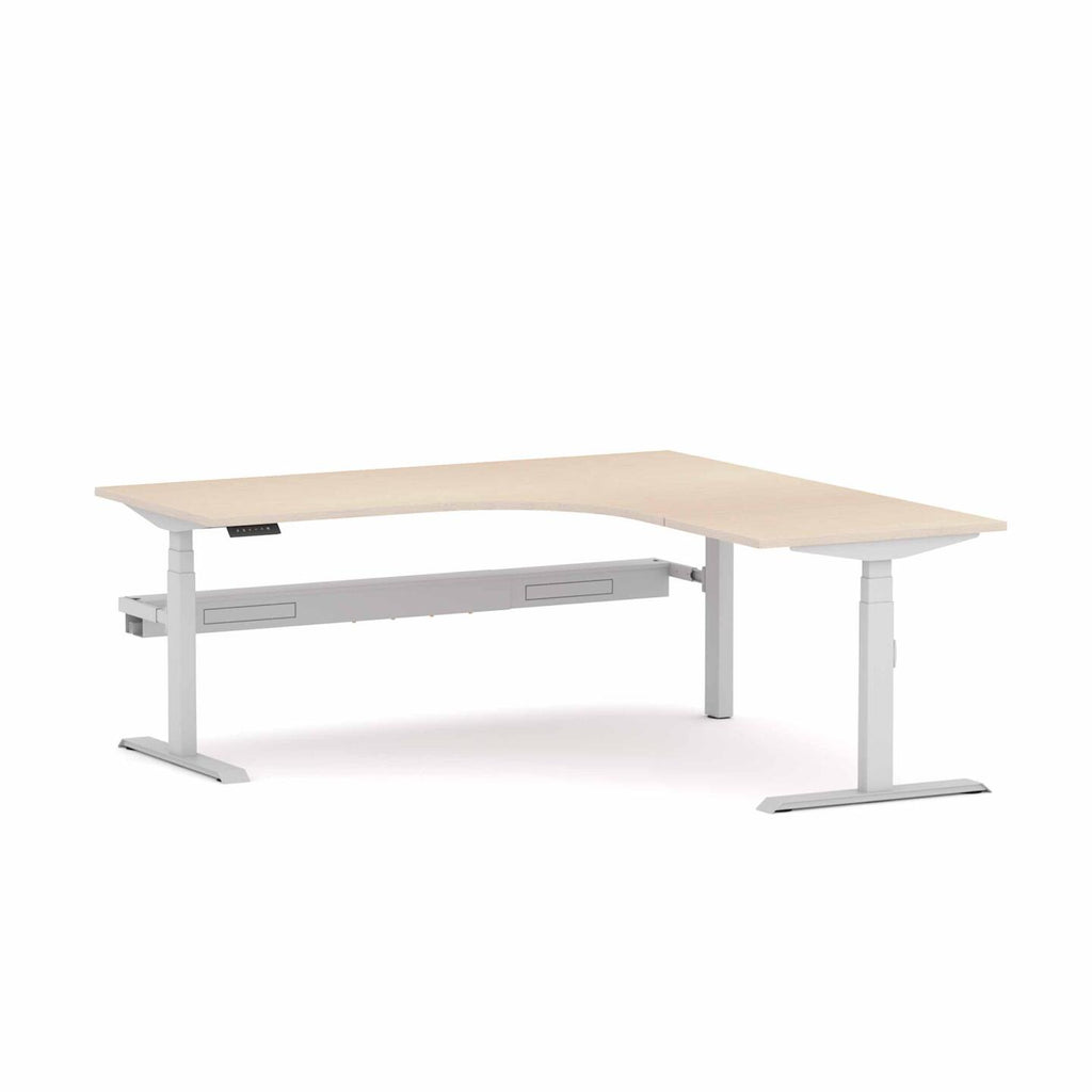 Klass 3C/2M Electric 90° Workstation - alternate view, size or finish; optional items may be shown