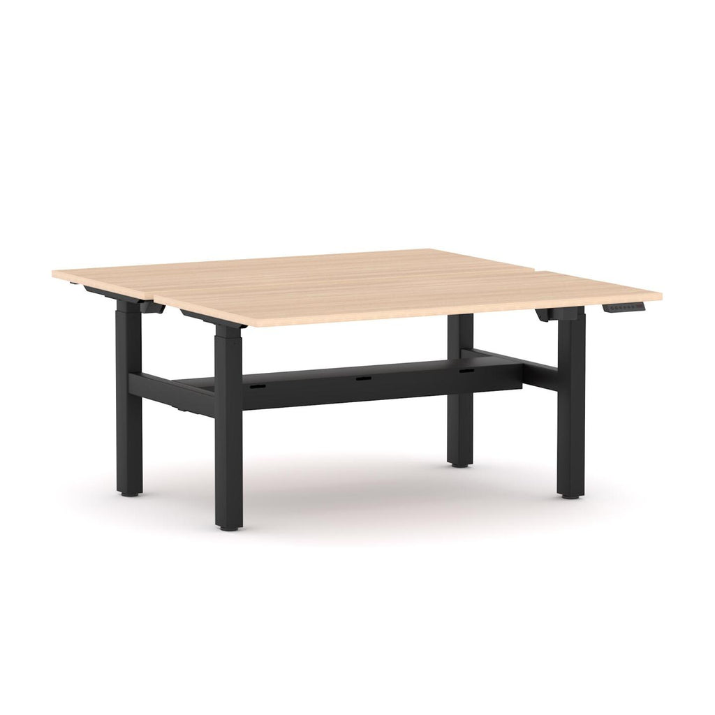 Agile 2C/1M Electric 2-Person DSD Workstation - alternate view, size or finish; optional items may be shown