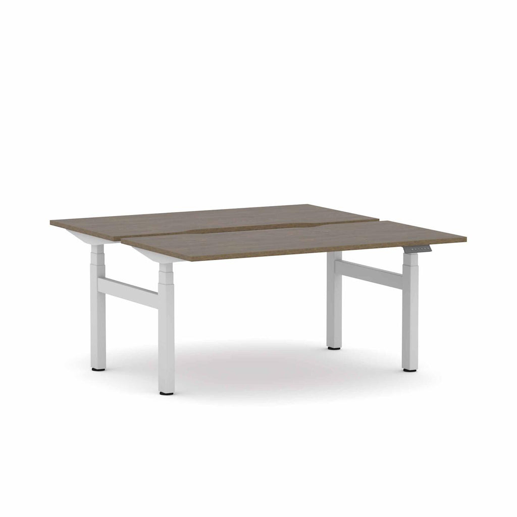 Klass 3C/2M Electric 2-User Double-Sided Workstation - alternate view, size or finish; optional items may be shown