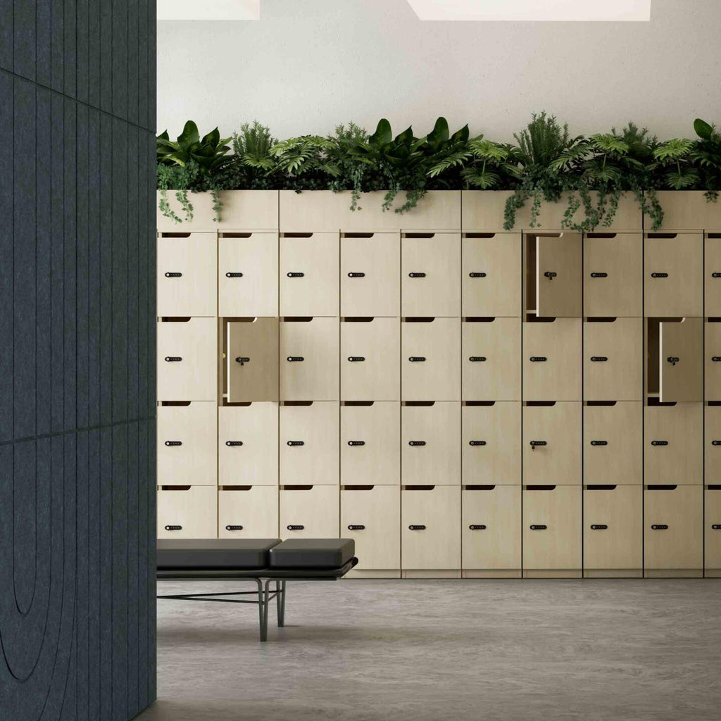 Knox Four-Door Locker - alternate view, size or finish; optional items may be shown