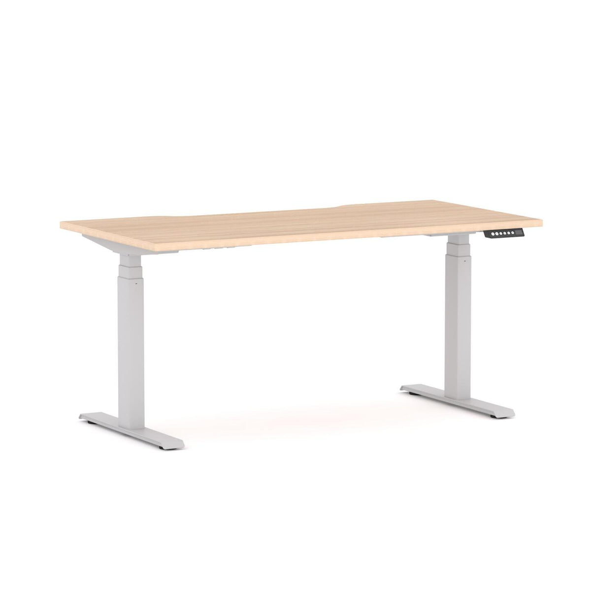 AgileMotion+ 3C/2M Electric Rectangle Straight Workstation - alternate view, size or finish; optional items may be shown