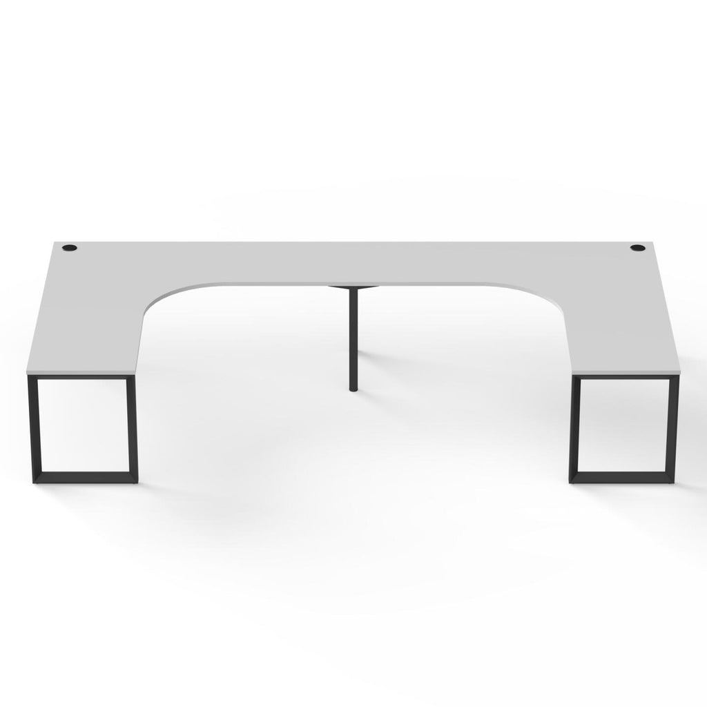 Anvil 2-User 90° Workstation (U-Layout) - alternate view, size or finish; optional items may be shown