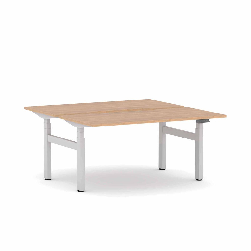 Klass 3C/2M Electric 2-User Double-Sided Workstation - alternate view, size or finish; optional items may be shown
