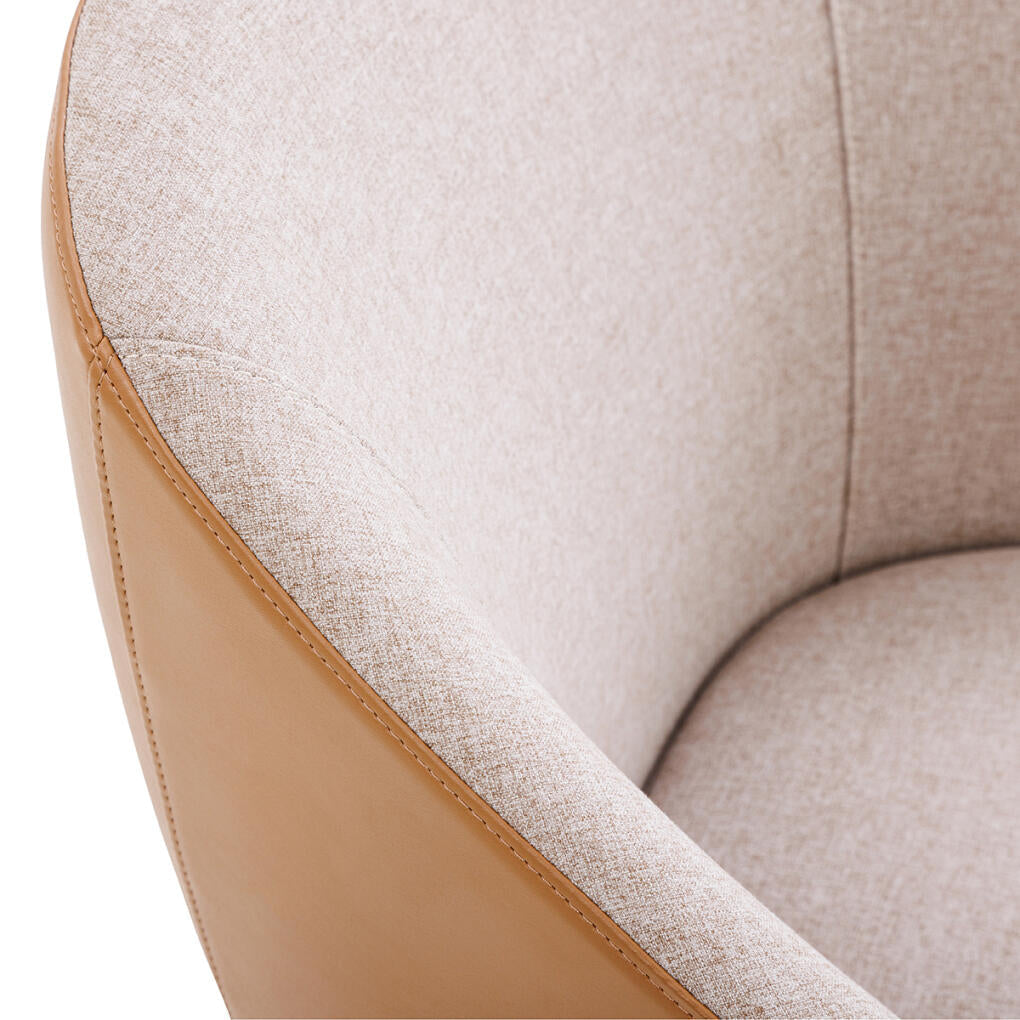 Mesa Occasional Chair w/ Castors - alternate view, size or finish; optional items may be shown