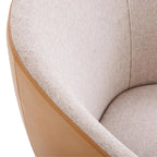 Mesa Occasional Chair w/ Castors - alternate view, size or finish; optional items may be shown