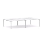 Axis Stretch 4-User Double-Sided Workstation - alternate view, size or finish; optional items may be shown