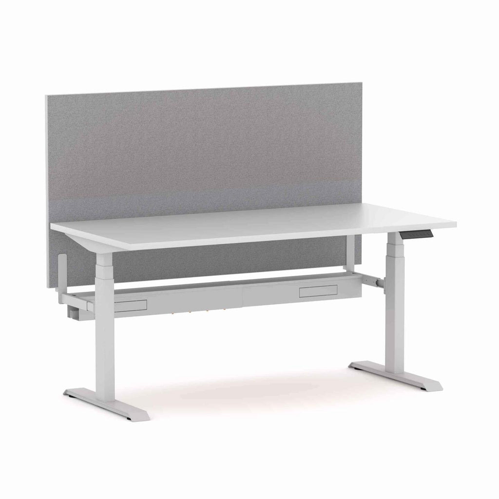Klass 3C/2M Electric Single Workstation with Edge25 Screen - alternate view, size or finish; optional items may be shown