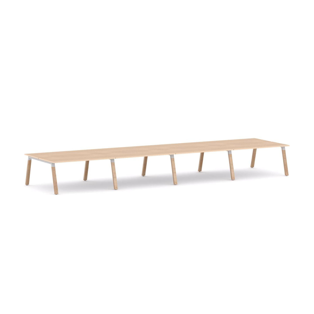 Plantation 8-User Double-Sided Workstation - alternate view, size or finish; optional items may be shown