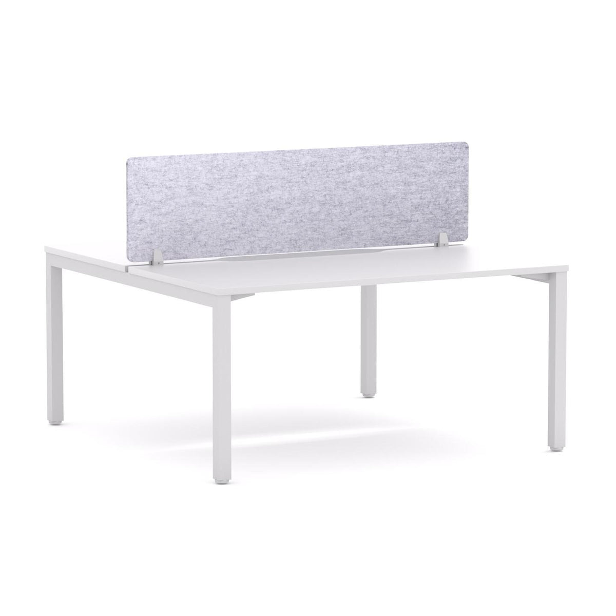 Axis 2-User Double-Sided Workstation with AcoustiQ Screen - product image
