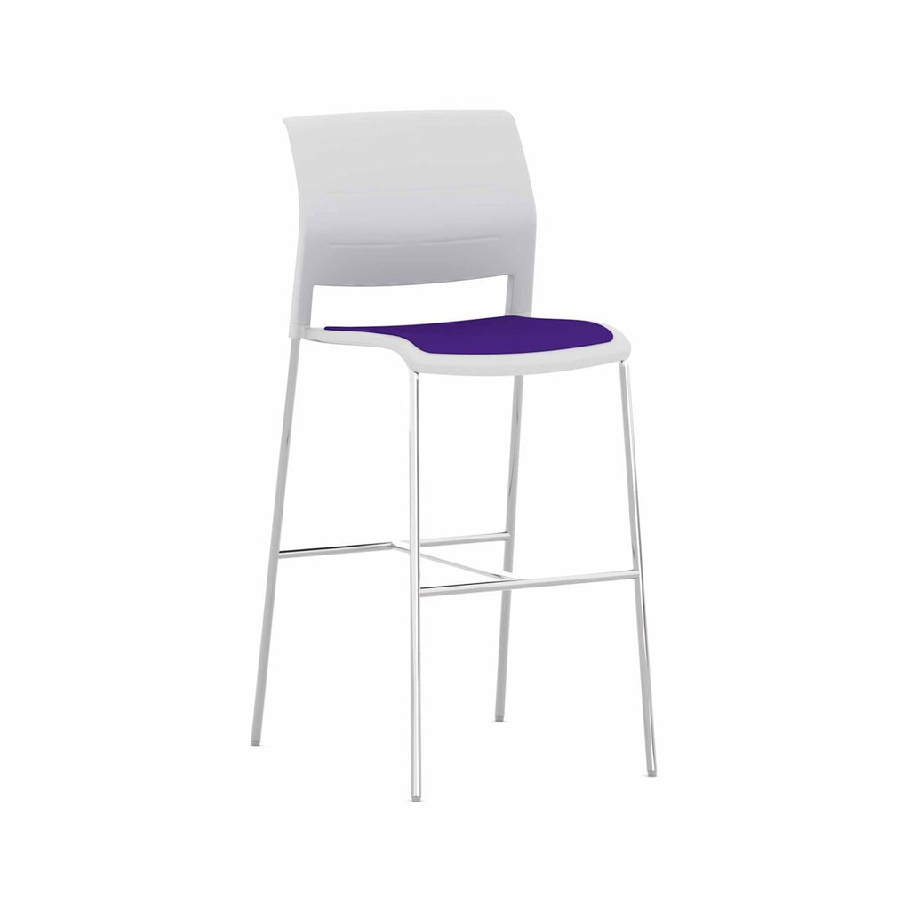 Game Chair Barstool with Seat Pad - alternate view, size or finish; optional items may be shown