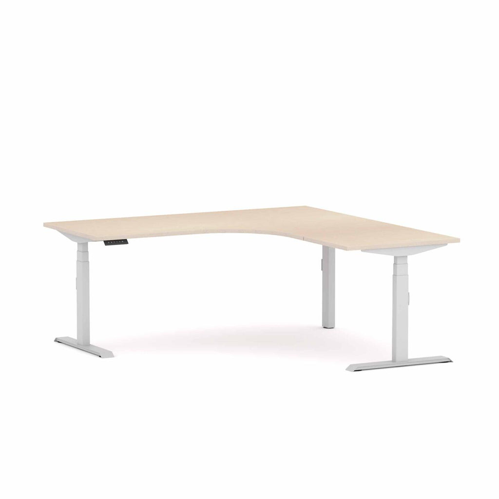 Klass 3C/2M Electric 90° Workstation - alternate view, size or finish; optional items may be shown