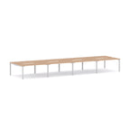 Axis Stretch 8-User Double-Sided Workstation - alternate view, size or finish; optional items may be shown
