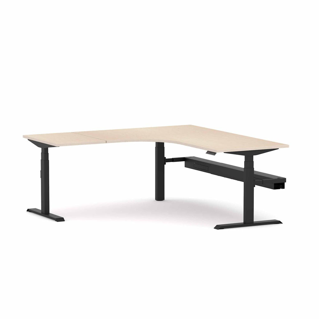 Klass 3C/2M Electric 90° Workstation - alternate view, size or finish; optional items may be shown