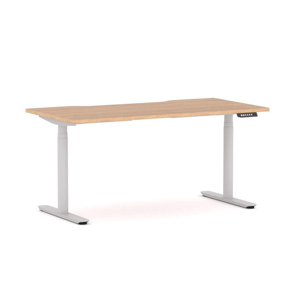 AgileMotion+ 3C/2M Electric Round Straight Workstation - alternate view, size or finish; optional items may be shown