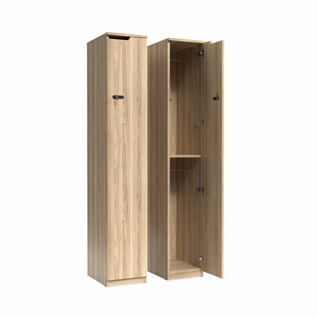 Knox Single-Door Locker - alternate view, size or finish; optional items may be shown
