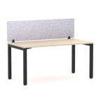 Axis Single Workstation with AcoustiQ Screen - alternate view, size or finish; optional items may be shown