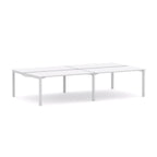 Axis Stretch 4-User Double-Sided Workstation - alternate view, size or finish; optional items may be shown