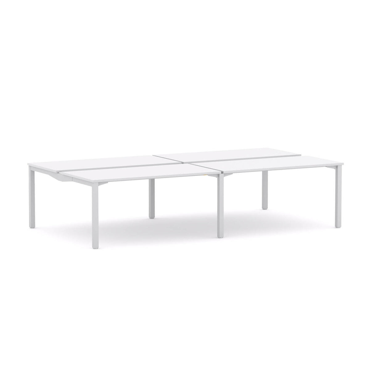 Axis Stretch 4-User Double-Sided Workstation - alternate view, size or finish; optional items may be shown