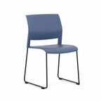 Game Chair Sled — Black, Indigo, No Upholstery