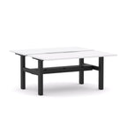 Agile Fixed Rectangle 2-Person DSD Workstation - alternate view, size or finish; optional items may be shown