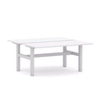Agile Fixed Rectangle 2-Person DSD Workstation - alternate view, size or finish; optional items may be shown