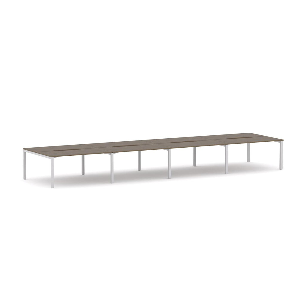Axis 8-User Double-Sided Workstation - alternate view, size or finish; optional items may be shown