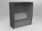 Motion Canopy 2 Charcoal/Stone - alternate view or finish; optional furnishings may be shown