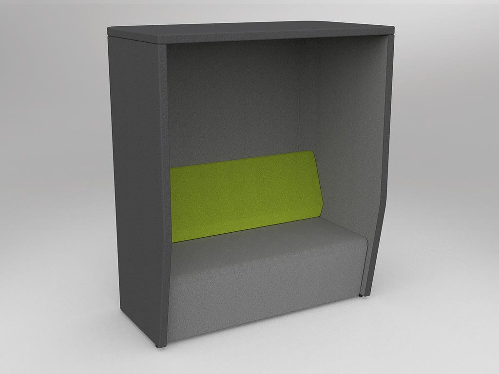 Motion Canopy 2 Charcoal/Stone - alternate view or finish; optional furnishings may be shown